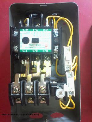 Opened, the relay contacts (r) change state immediately and the. 3 Phase Contactor With Overload Wiring Diagram Pdf ...