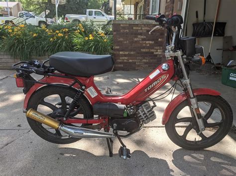 2005 Tomos St Red Moped Photos — Moped Army