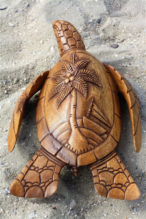 Ebay.com has been visited by 1m+ users in the past month G6 Collection 12 Long Wooden Hand Carved Turtle Tortoise ...