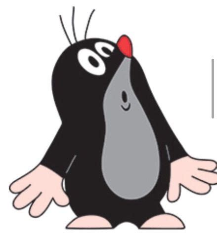 Cartoon Mole Character