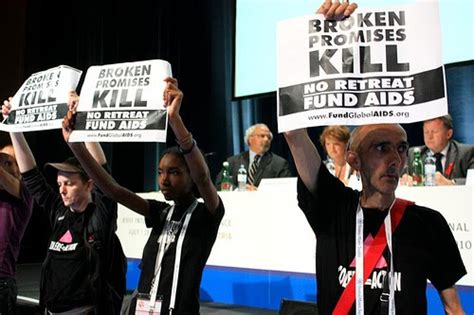 vienna poz activists halt world aids conference with mass die in joe my god