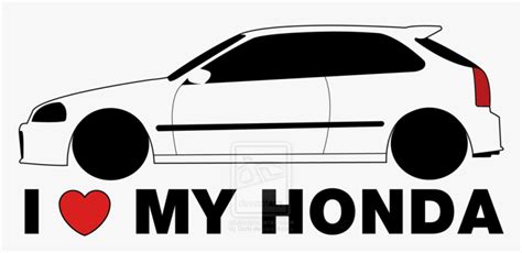 I Love My Honda Logo Logo Honda Civic Png Transparent Png Transparent Png Image Pngitem