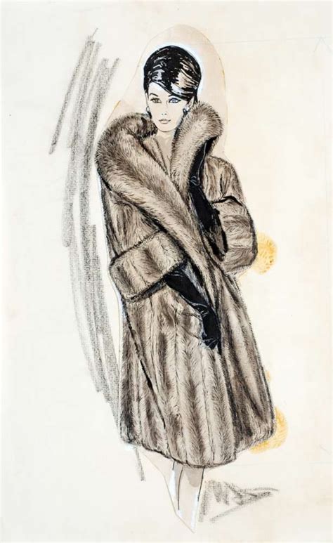Woman In A Fur Coat Museum Of Fine Arts Boston Illustrator Mimi