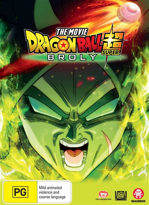 Un día gokú y vegeta enfrentan a un nuevo saiyajin llamado broly, a quien nunca antes han visto. Buy Dragon Ball Super - The Movie - Broly on DVD | Sanity