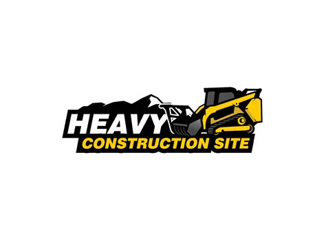 Land Clearing Logo Vector For Construction Company Heavy Equipment