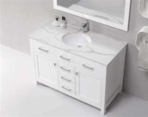 Sanitary ware stone solid surface cabinet bathroom hand wash basin