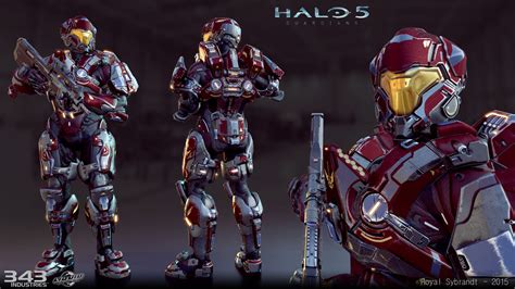 Halo 5 Cypher Armor Royal Sybrandt Halo Armor Halo Spartan Armor