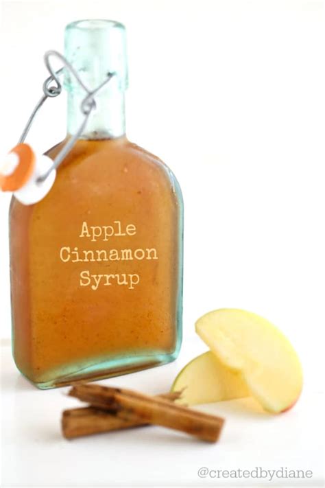 Apple Cinnamon Syrup Created By Diane