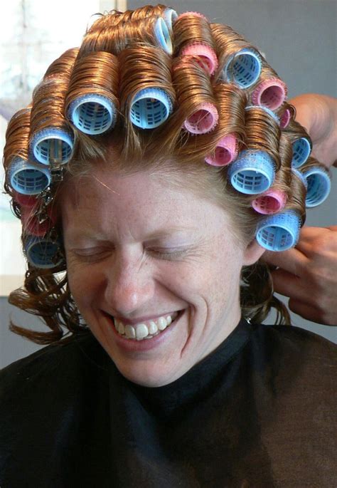Pin By Lysa Darma On Hair Hair Rollers Roller Set Hooded Hair Dryer