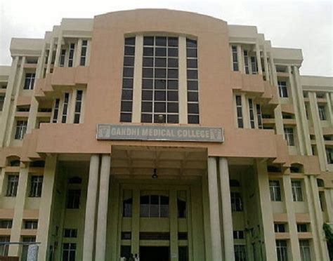 Gandhi Medical College Bhopal Admissions 2022 Ranking Placement Fee