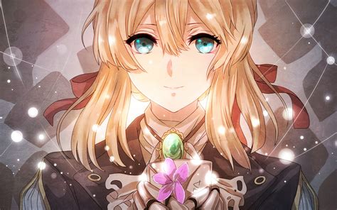 Download Blonde And Beautiful Anime Violet Evergarden 1680x1050