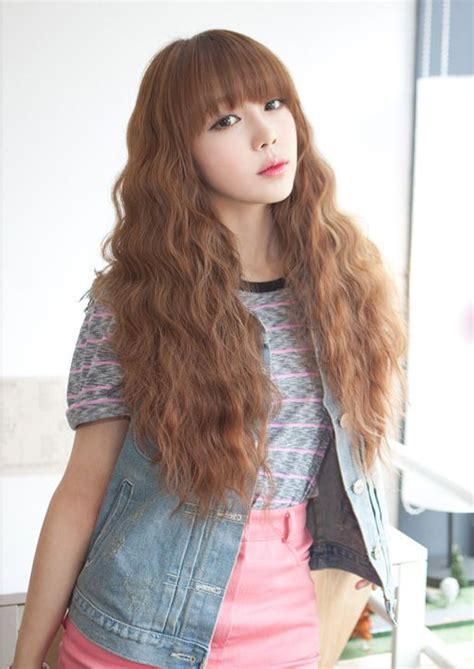 Korean Wavy Hair Natural Waves Hair Hair Styles Korean