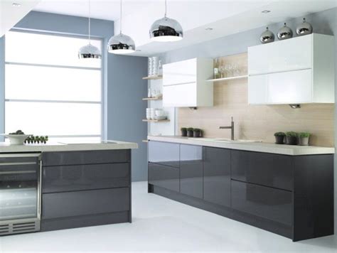 We are updating this gallery constantly as pictures become available. Senza Anthracite - Handleless Kitchen Doors - Contemporary ...