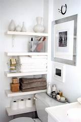 Storage In Small Bathroom Images