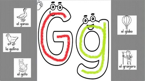 Consonante G G Y Sus SÍlabas Ga Go Gu