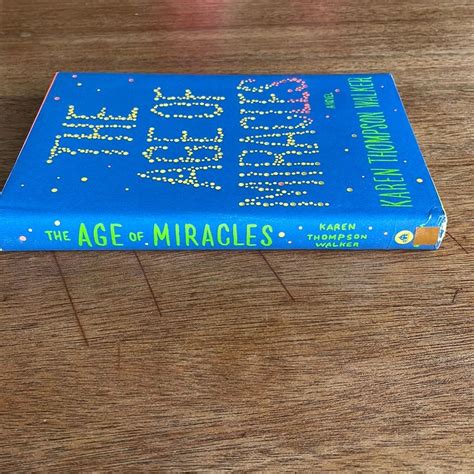 The Age Of Miracles By Karen Thompson Walker Hardcover Pangobooks