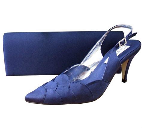 Navy Ladies Evening Shoes Reduced 45 Ladies Navy Shoes Evening