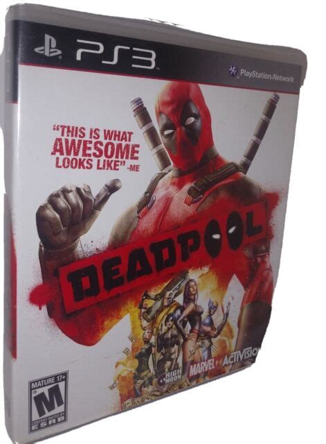 Deadpool Sony Playstation 3 2013 Ps3 Game Complete Excellent Disc