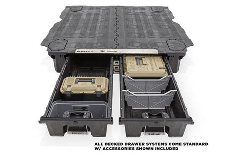 Decked 20 Current Jeep Gladiator Truck Bed Storage System Mj1