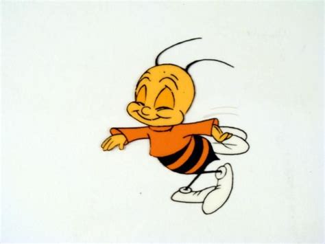 Cel Honey Nut Cheerios Orig Animation Leaning Buzz Bee