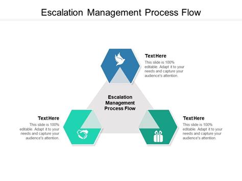 Escalation Management Process Flow Ppt Powerpoint Presentation Model