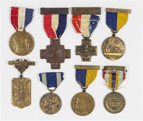 American State Issued World War I Medals