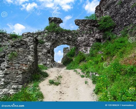 The Remains Of The Gates Of The Ancient Khust Fortress The Passage