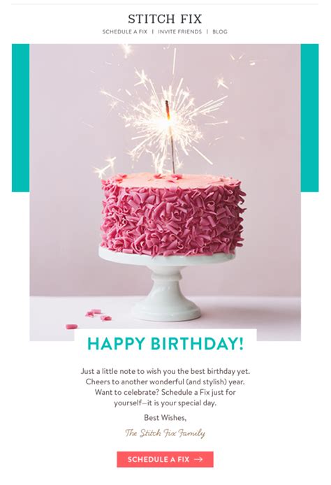 If you haven't found exactly what you are looking for yet, we're sure you will here. Birthday Email: Best Practices, Tips & Tricks | Birthday ...