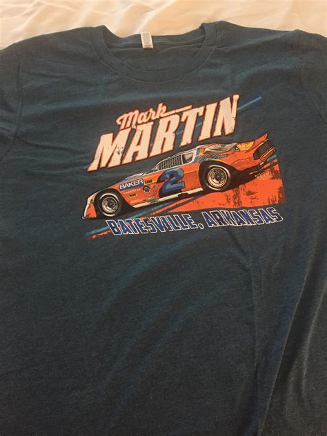 Retro Mark Martin Shirt Came In Nascarcollectors