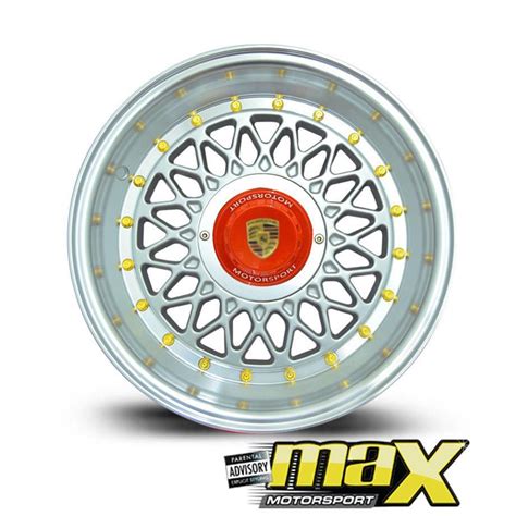15 Inch Mag Wheel Mx686 Posch Mesh Style Wheel 4x100 Pcd Max