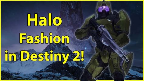 Destiny 2 Fashion Halo Inspired Sets Youtube