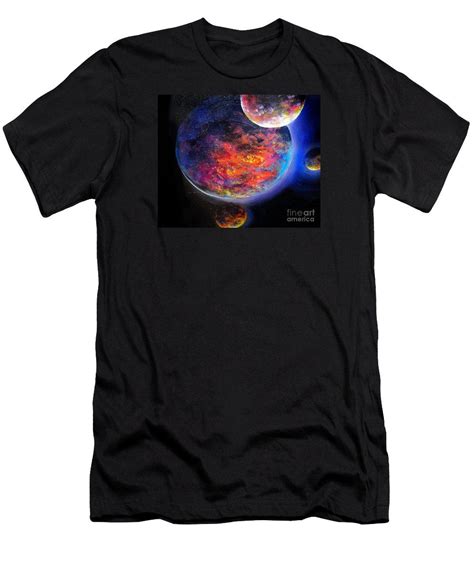 Space Art Giant Red Planet With Unusual Atmosphere T Shirt For Sale By