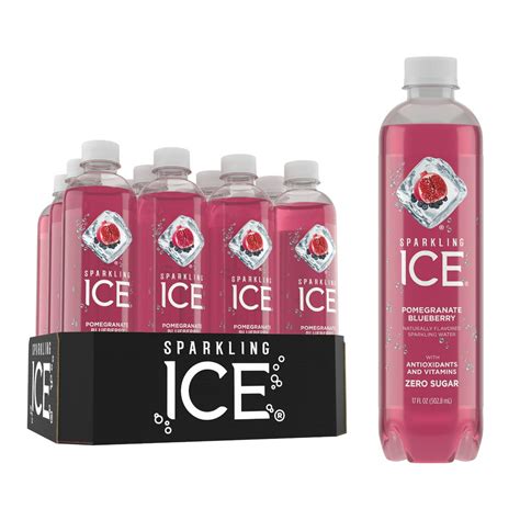 Sparkling Ice® Naturally Flavored Sparkling Water Pomegranate