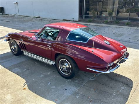 1966 Milano Maroon Corvette L72 Coupe Corvette Mike Used Chevrolet