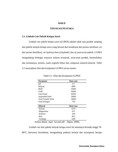 PDF Limbah Cair Pabrik Kelapa Sawit DOKUMEN TIPS