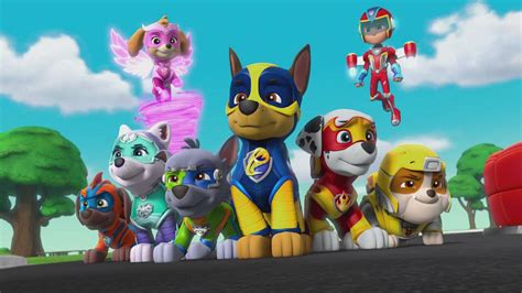 Paw Patrol Mighty Pups Wallpapers Wallpaper Cave