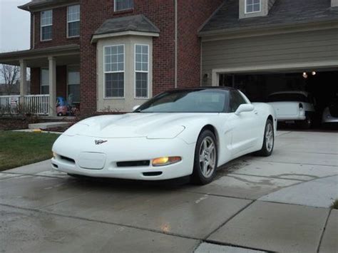 Sell Used 1997 6 Spd C5 Corvette White 2nd Owner Summer Car In