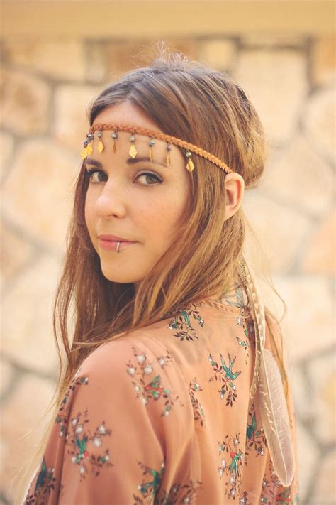 Threads Flowers Fringe In 2022 Hippie Headbands Hippie Headband