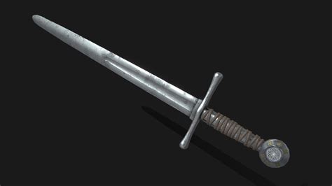 Medieval Sword Buy Royalty Free 3d Model By Lefozi Ecdc7e5