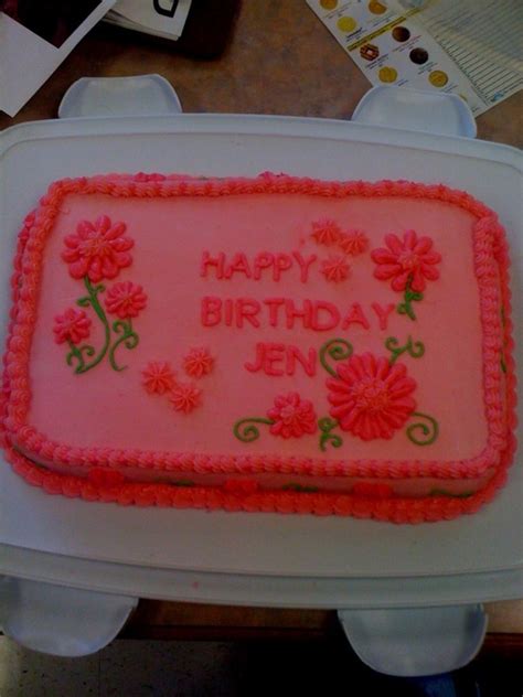 Jen S Pink Birthday Cake