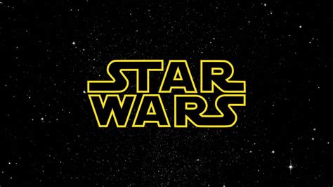 Download Star Wars Title Logo Wallpaper