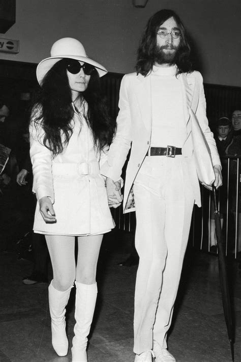 Style File Yoko Ono Fashion John Lennon Fashion 1960s Fashion