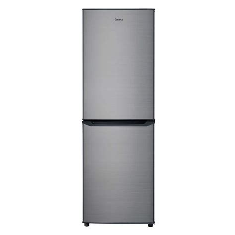 Galanz Cu Ft Bottom Freezer Refrigerator Dual Door In Stainless