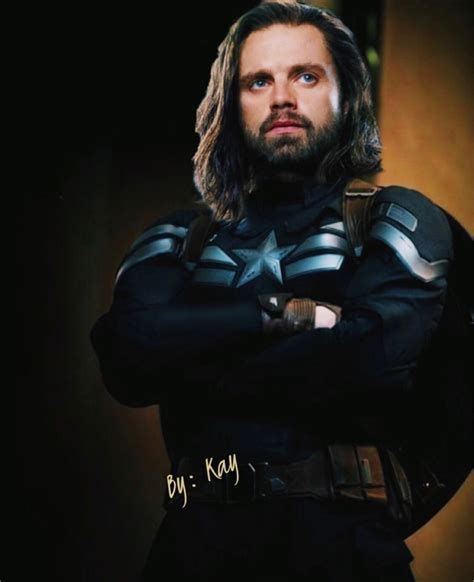 I Dont Usually Like These Edits But This One Is Great 🖤 ️💙 Bucky