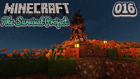 Minecraft 114 Japanese Style Light House The Survival Project