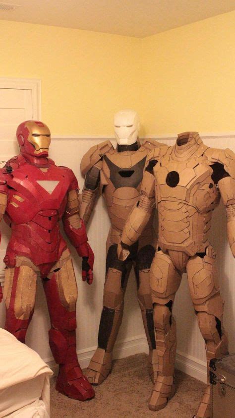 Halloween Costumes That Artfully Used Cardboard Boxes In Iron