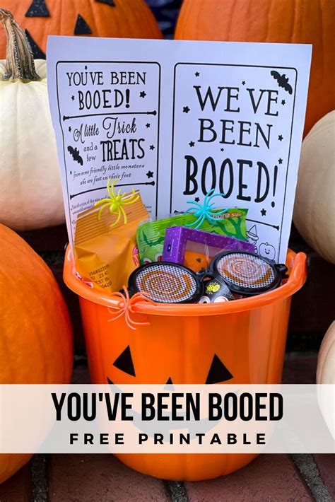 Youve Been Booed Free Printable Youve Been Booed Halloween