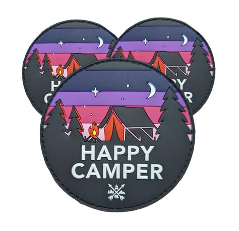 Camping Overland Overland Morale Patch 3 Inch Pvc