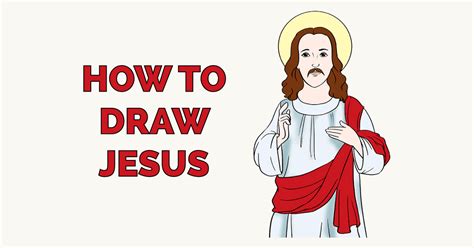 How To Draw Jesus Easy For Kids That Is If You Will Follow Our Step