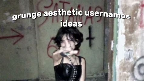 Grunge Aesthetic Usernames Ideas Youtube